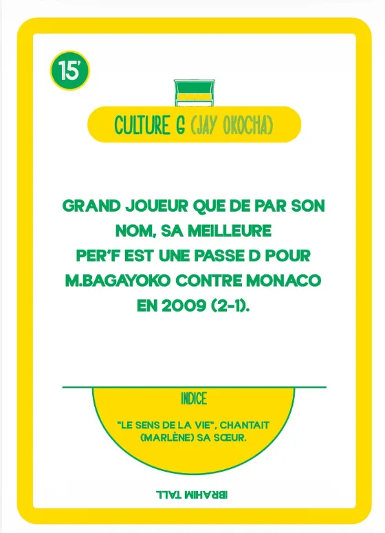 Jeu de cartes FC Nantes Banquette Jaunes & Verts – visuel 2