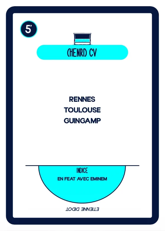 Jeu de cartes foot Banquette – visuel 2