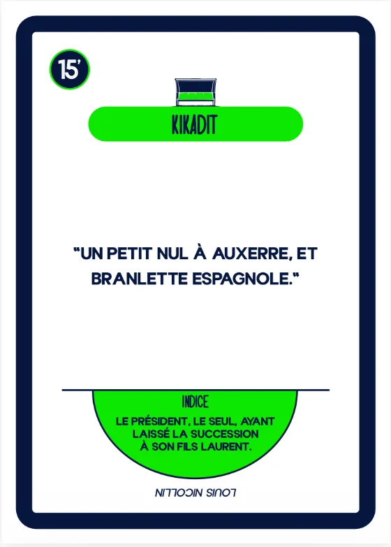 Jeu de cartes foot Banquette – visuel 7